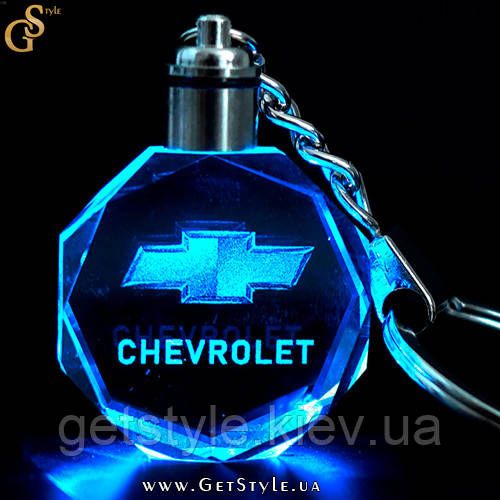 Светящийся брелок Chevrolet Keychain подарочная упаковка 3725 фото