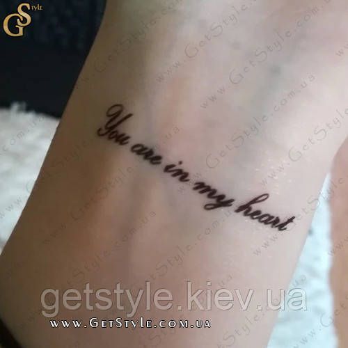 Тату-стикеры Tattoo Speech 12 шт 2525 фото