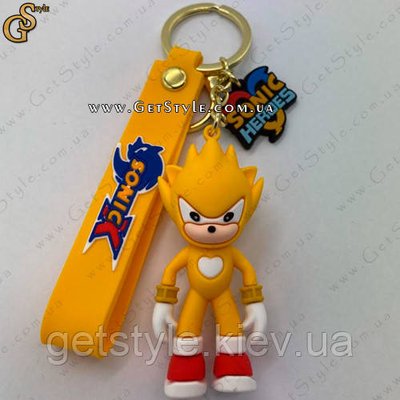 Брелок Сонік Sonic Keychain жовтий 3072-3 фото