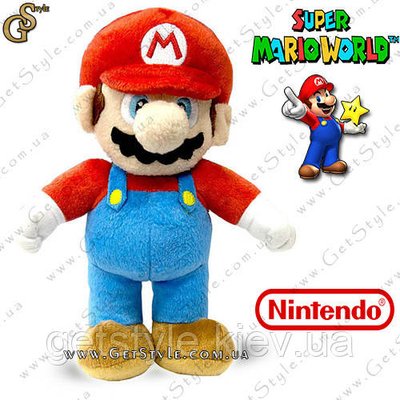 Плюшева іграшка Маріо Mario Toy 25 см 2809-2 фото