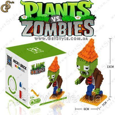 Конструктор Зомбі з конусом - "Conehead Zombie" 2791-2 фото
