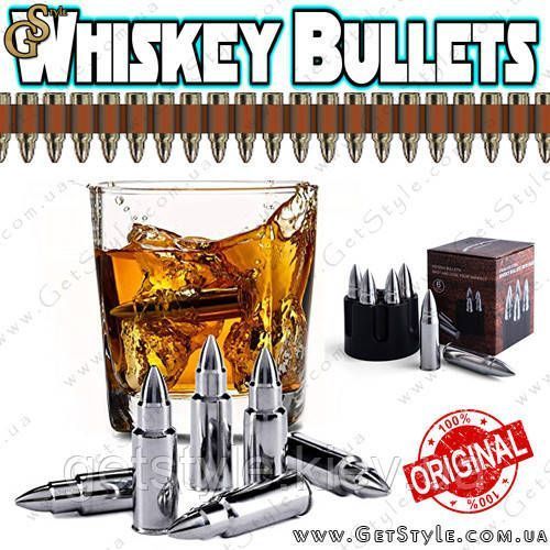 Пули для виски Whiskey Bullets - 6 шт. с барабаном. 2537-1 фото