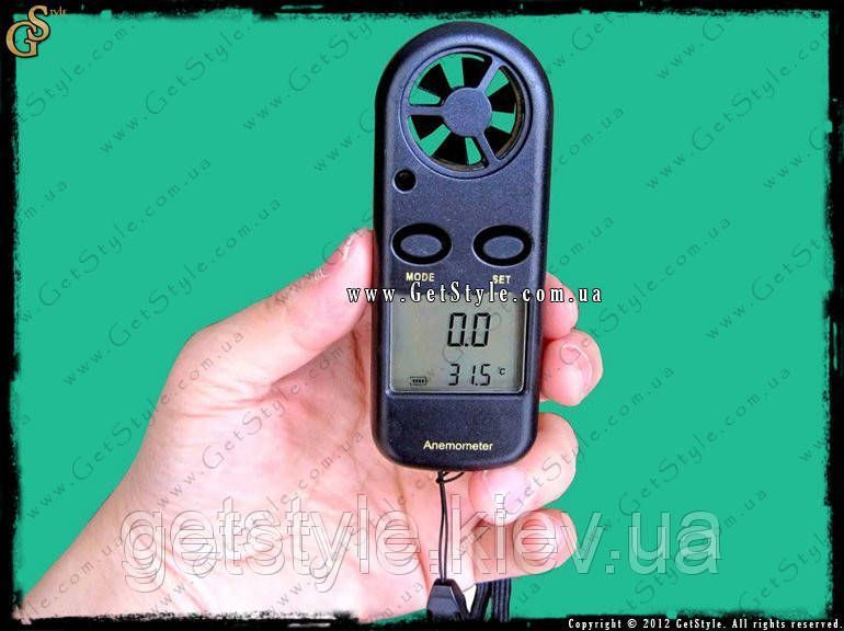 Портативний цифровий анемометр Anemometer 1359 фото