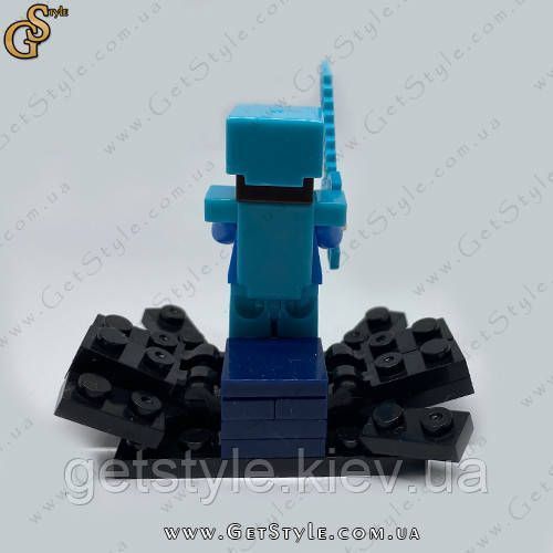 Конструктор фігурки Стів і Павук Майнкрафт Stive Spider Minecraft&nbsp;5.5 см 3459 фото