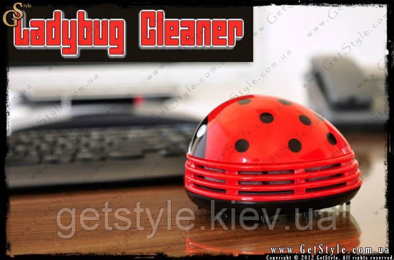 Міні пилосос - "Ladybug Cleaner" з батарейками 1950 фото