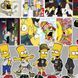 Набор наклеек - "Simpsons Set" - 50 шт 2578 фото 3