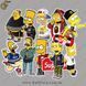 Набор наклеек - "Simpsons Set" - 50 шт 2578 фото 2