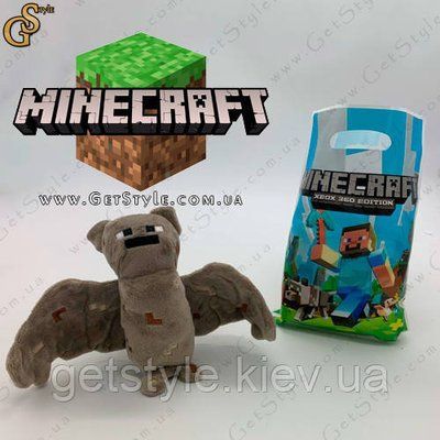 Игрушка Летучая мышь из Minecraft - "Bat " - 18 х 24 см с пакетом 1569-1 фото