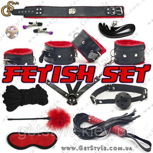 Набор для романтических игр - "Fetish Set" - 12 в 1 2102 фото