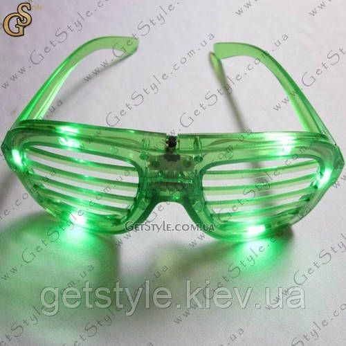 Светящиеся очки Led Glasses 1076 фото