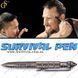 Тактическая ручка для самозащиты Survival Pen 1853 фото 1