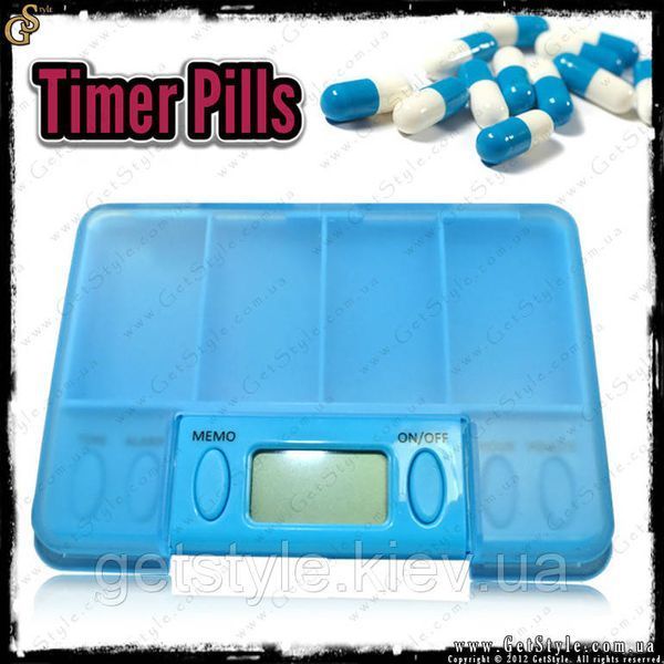 Контейнер для ліків з таймером - "Timer Pills" 1858 фото