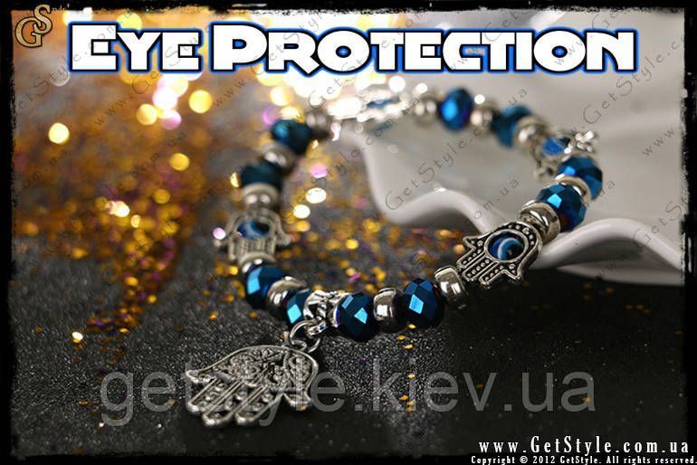 Браслет-оберег на руку Eye Protection подарочная упаковка 2604 фото