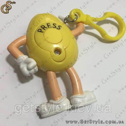 Брелок з ліхтариком - "M&m's Keychain" - 1 шт 2299 фото