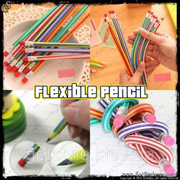 Гнущиеся карандаши - "Flexible Pencil" - 5 шт 2064 фото