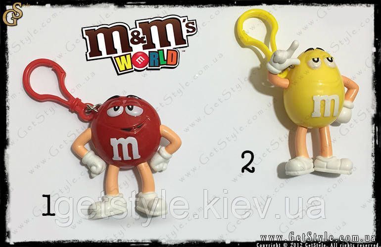Брелок з ліхтариком - "M&m's Keychain" - 1 шт 2299 фото