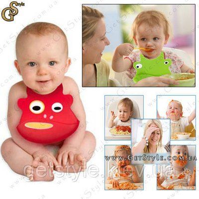 Нагрудник (слюнявчик) для кормления - "Baby Bibs" 1429 фото