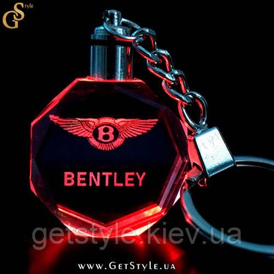 Светящийся брелок Bentley Keychain подарочная упаковка 3714 фото