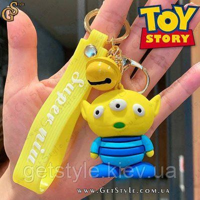Брелок Інопланетянин Toy Story Alien Keychain у подарунковому пакованні 3106 фото
