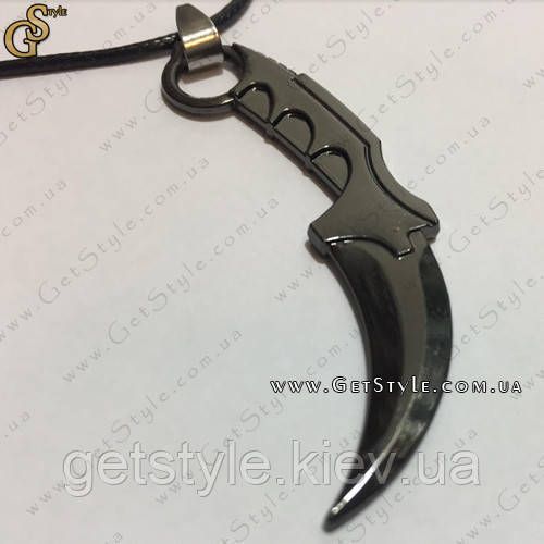 Підвіска на шию &mdash; "Neck Knife" &mdash; 6 х 1.4 см. + подарункове паковання 2575 фото