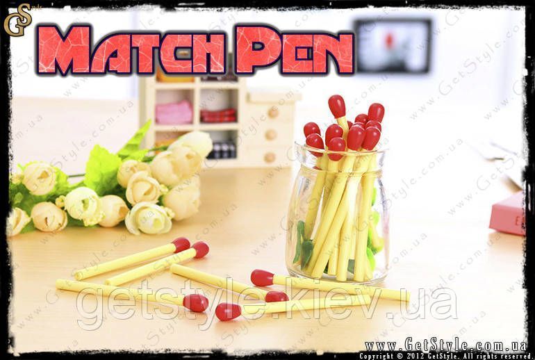 Ручка-спичка - "Match Pen" - 10 шт 1955 фото