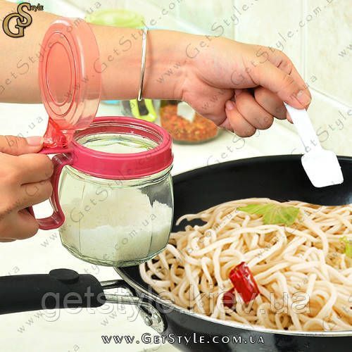 Кухонная бутылочка Kitchen Jars 1 шт с ложкой 2447 фото