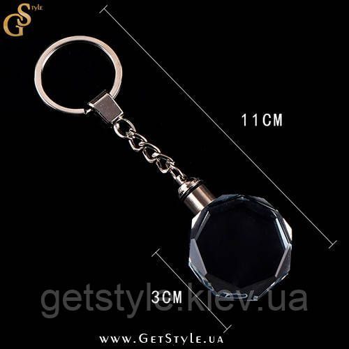 Світний брелок Mercedes Keychain подарункове паковання 3713 фото