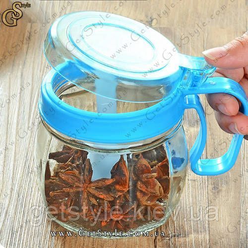 Кухонная бутылочка Kitchen Jars 1 шт с ложкой 2447 фото