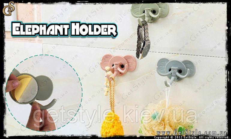 Тримач Слоник - "Elephant Holder" - 2 шт 2251 фото