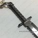 Брелок Сталевий ніж - "Knife Keychain" + подарункова упаковка 2574 фото 3